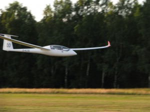 Abschluss eines großen Traumes mit einem Überflug am Flugplatz Wahlstedt.