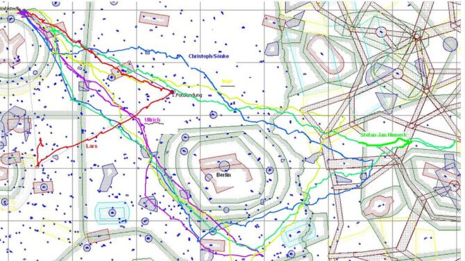 6. Juni 2014 – Stefan Delfs fliegt 1019 Kilometer – Wir gratulieren!