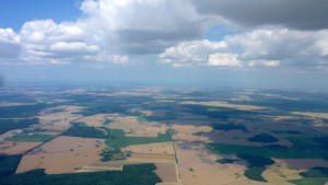 Wolken bis Rügen