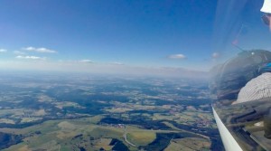 Die Wasserkuppe aus dem Duo und aus sicherer Höhe