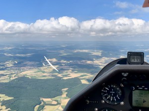 DG100 in Sicht aus dem Discus B