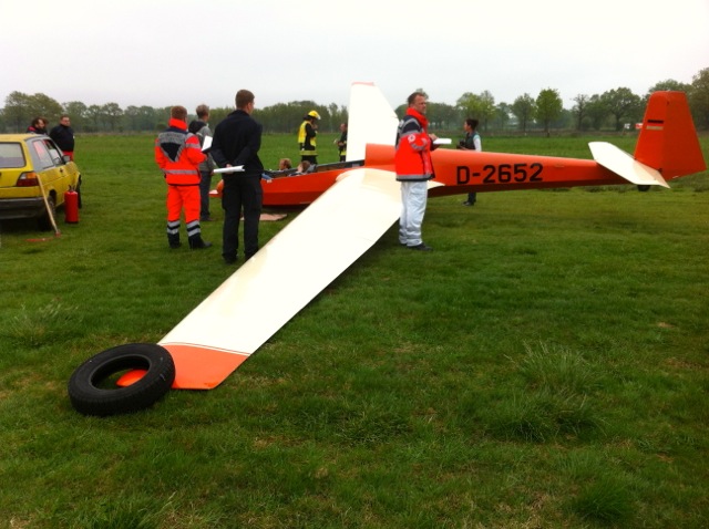 18.5.2013  – Erfolgreiche Alarmübung beim Segelflugzentrum Südholstein