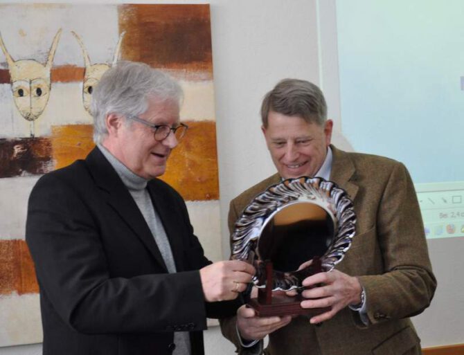 Luftsportverband ehrt Ullrich Schwarz für seine außergewöhnlichen Verdienste um die Luftfahrt
