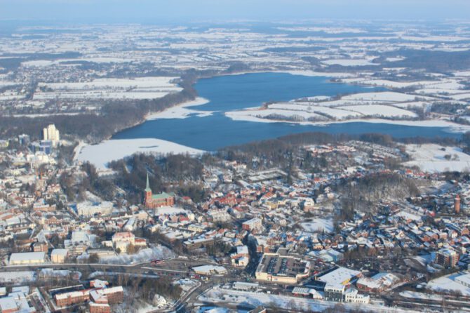 Luftbilder-Ausstellung im Rathaus Bad Segeberg