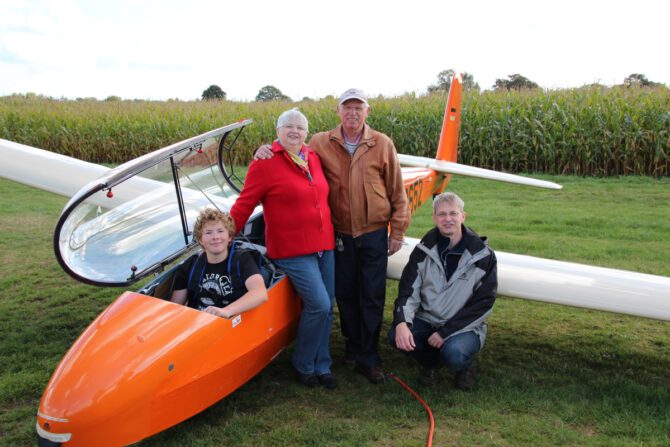 Familie Tanneberg fliegt nun schon in dritter Generation